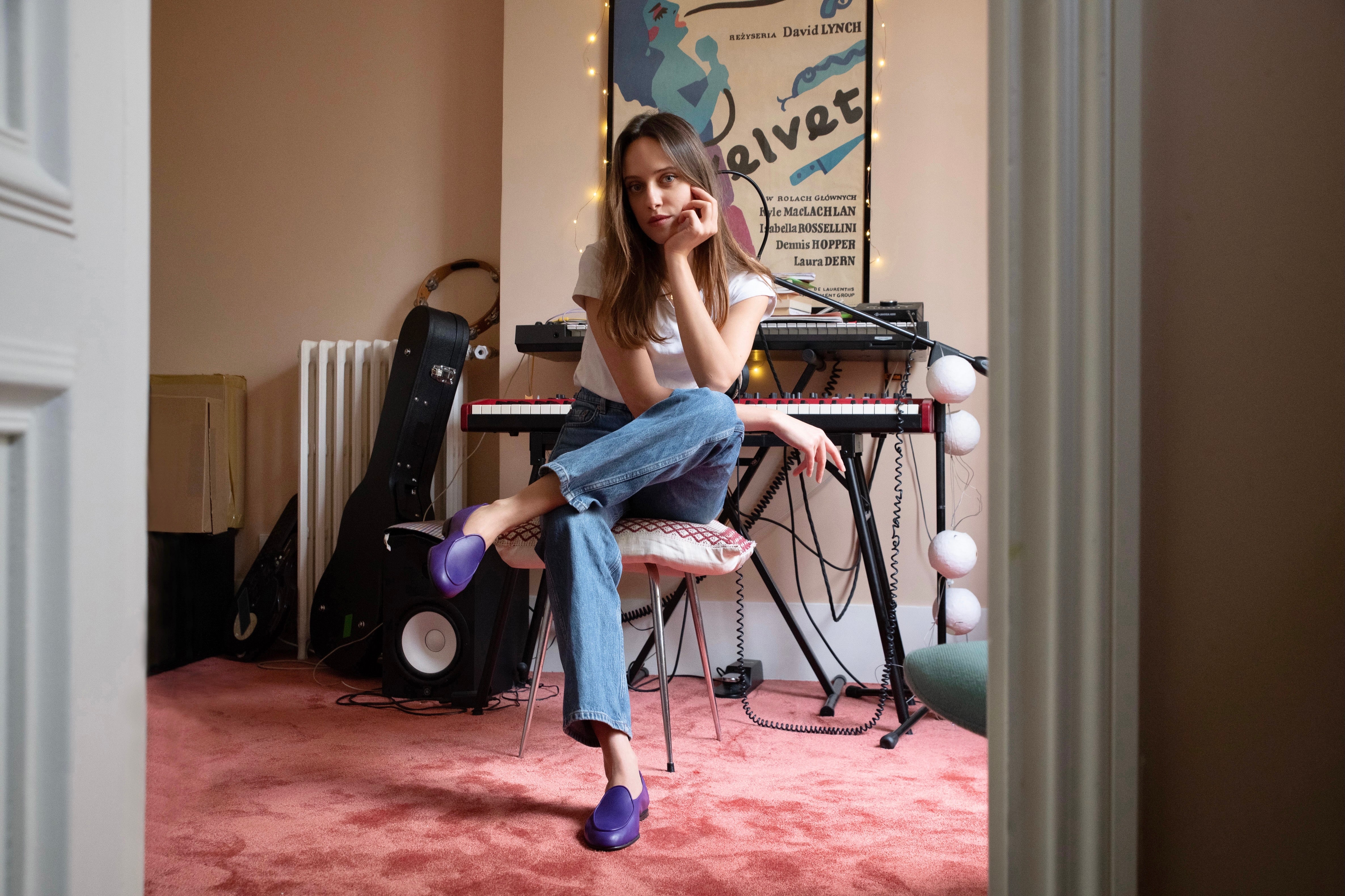 Alexia Gredy, Recording session – Jacques Solovière Paris