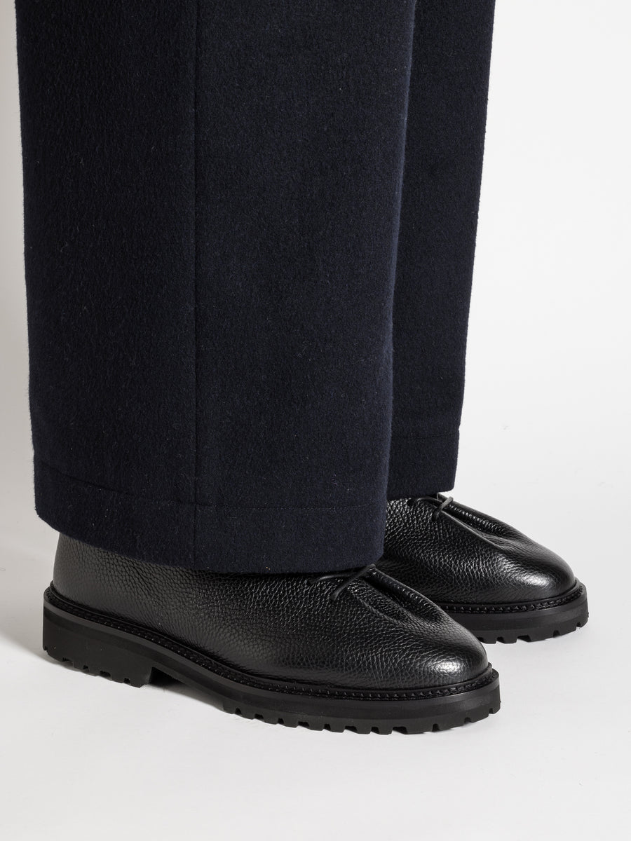 靴 jacques soloviere EDOUARD LUG GRAINED Jacques Solovière Paris | EDOUARD LUG GRAINED BLACK