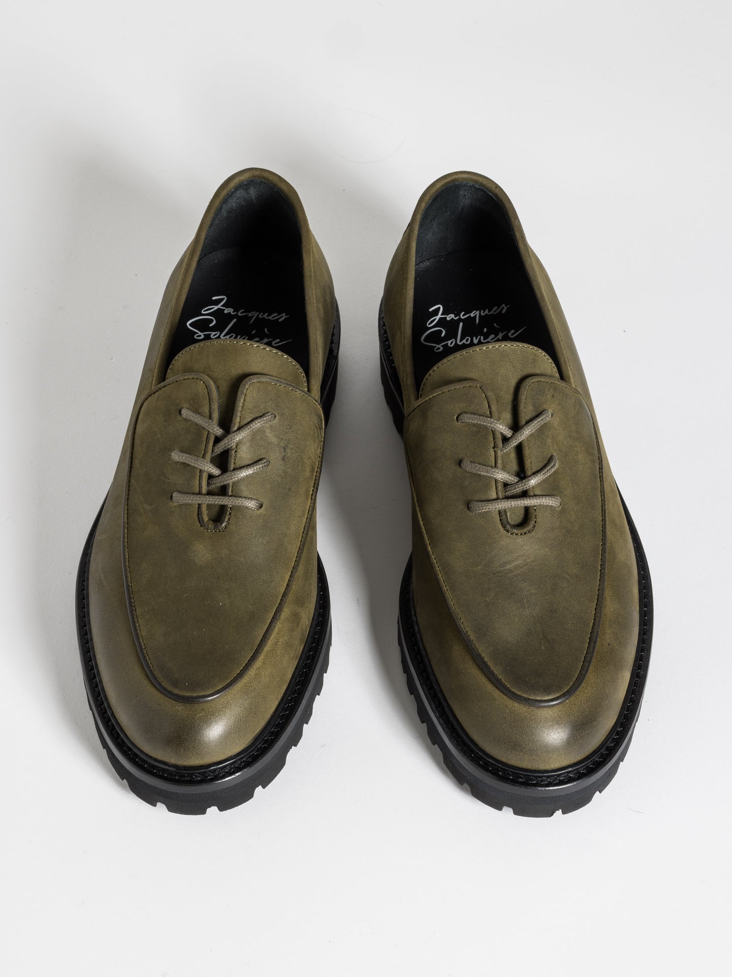 Jacques Solovière /カーキ/サイズ41 FLEURUS KHAKI OILED – Jacques Solovière Paris
