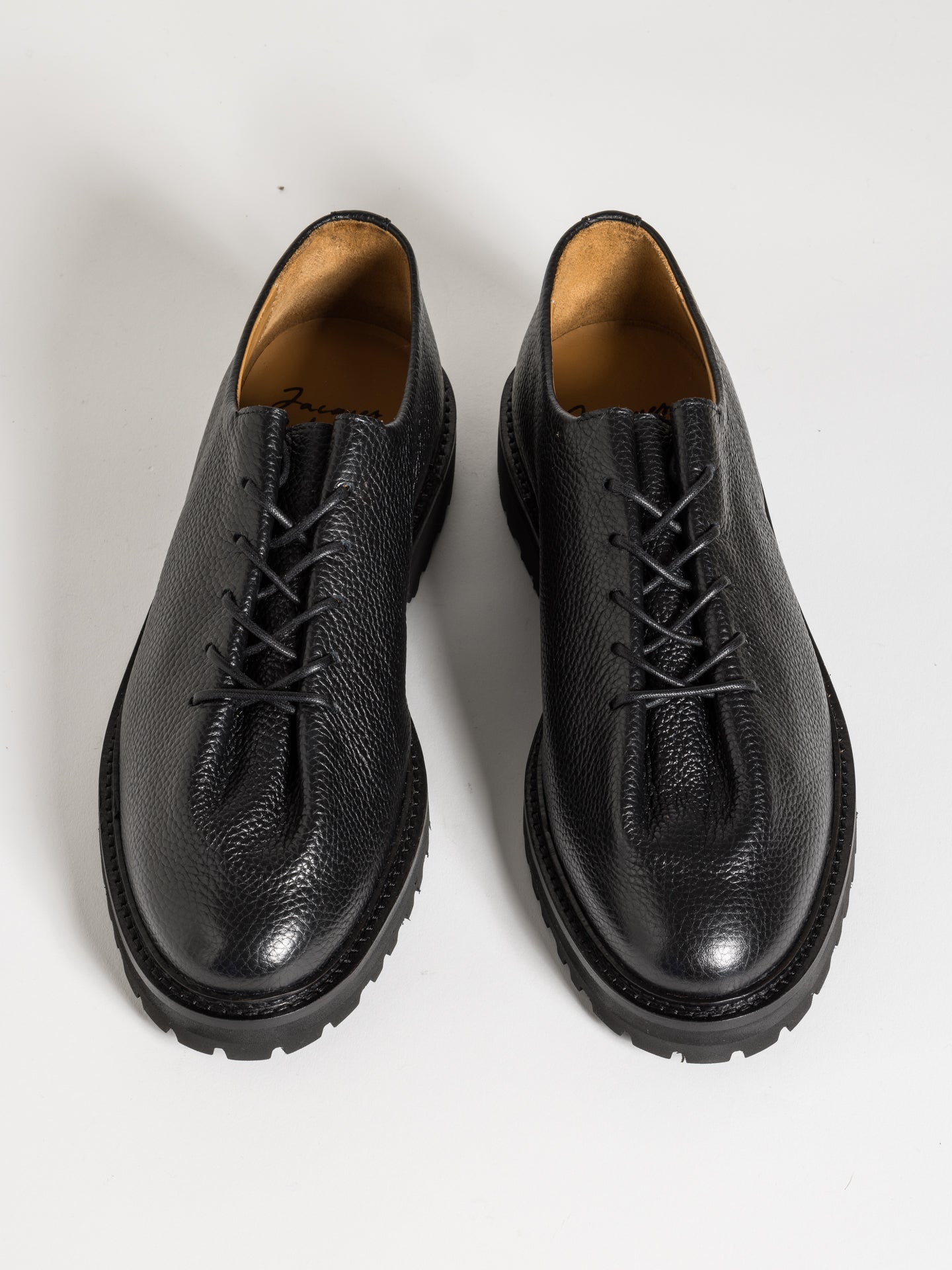 EDOUARD LUG GRAINED BLACK Jacques Solovire Paris EDOUARD LUG GRAINED BLACK Jacques Solovire Paris