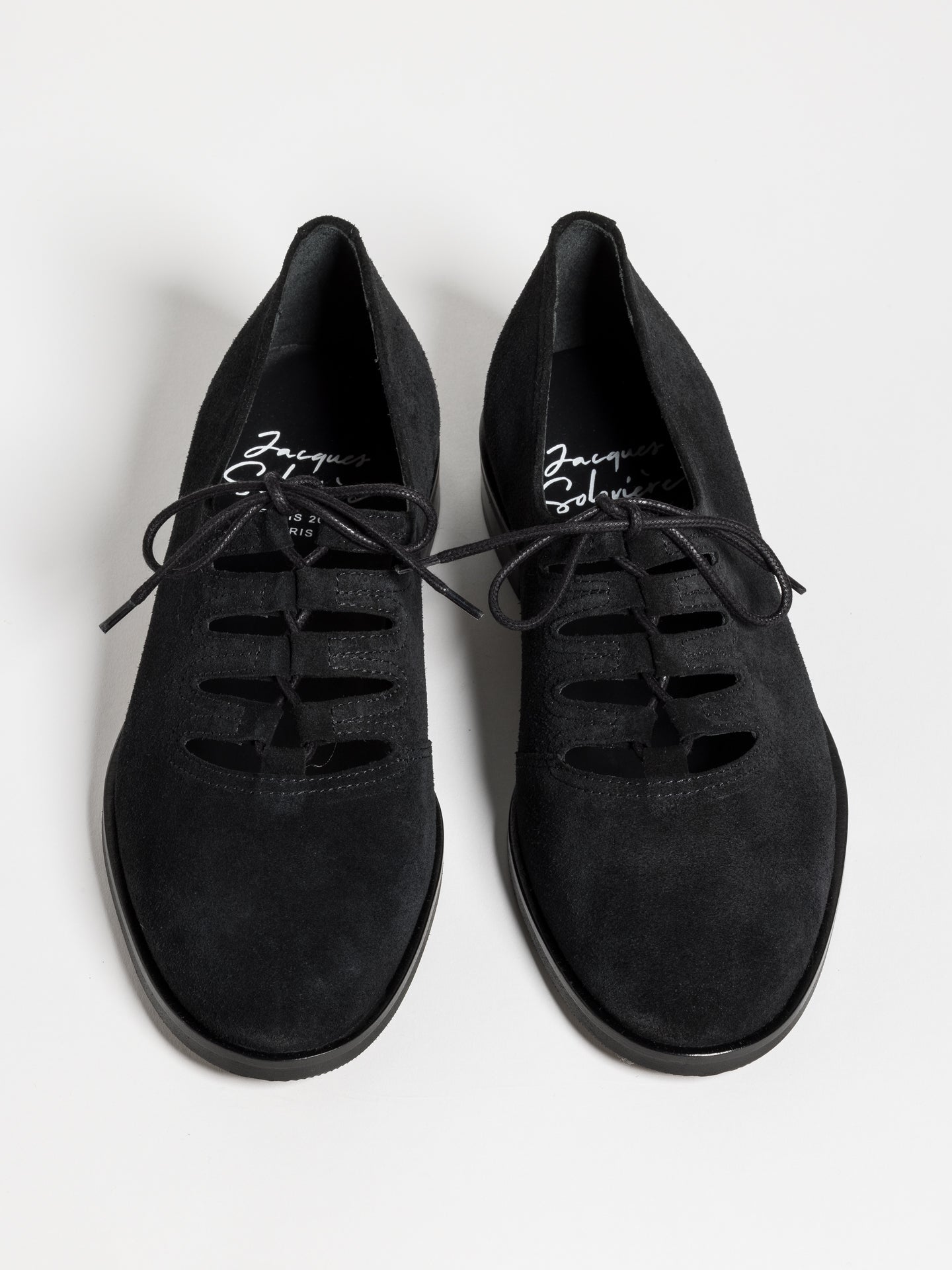 STEVE SUEDE BLACK – Jacques Solovière Paris