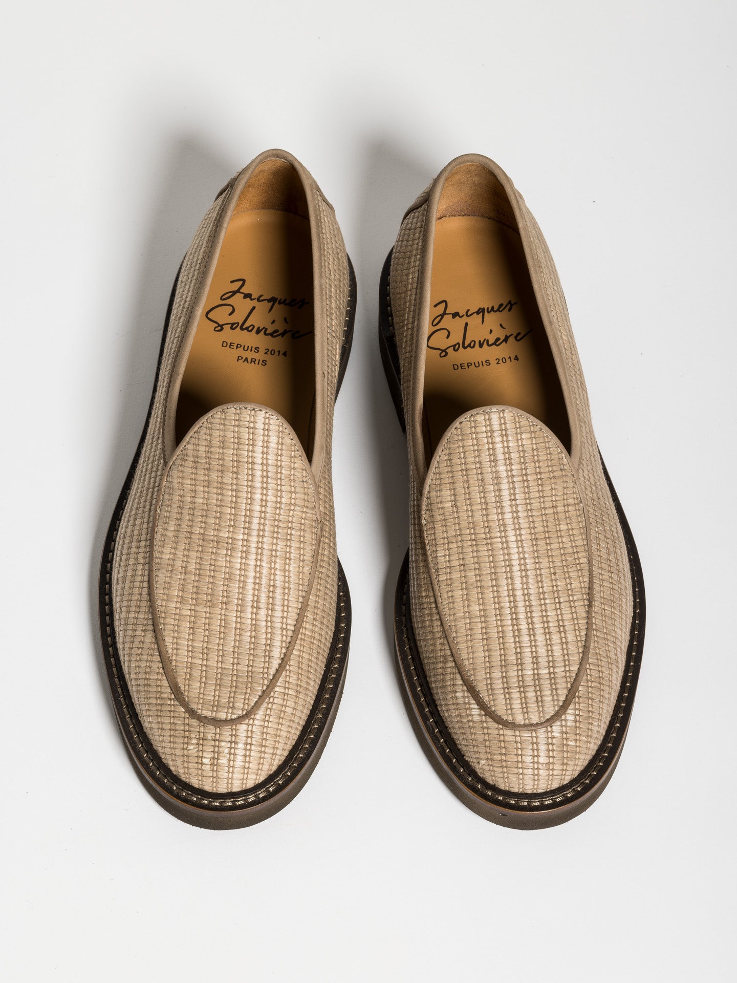 LEX RAFFIA TAUPE – Jacques Solovière Paris