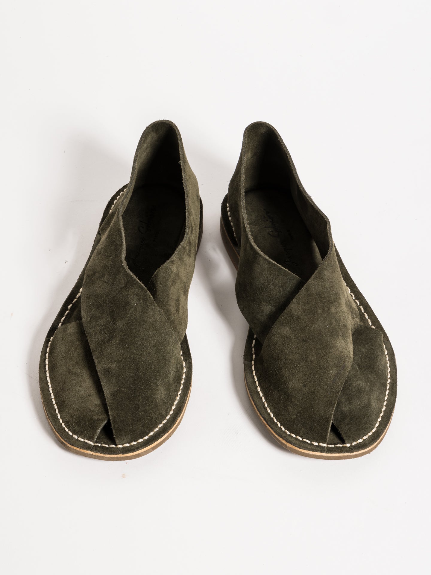 biarritz-khaki-suede – Jacques Solovière Paris