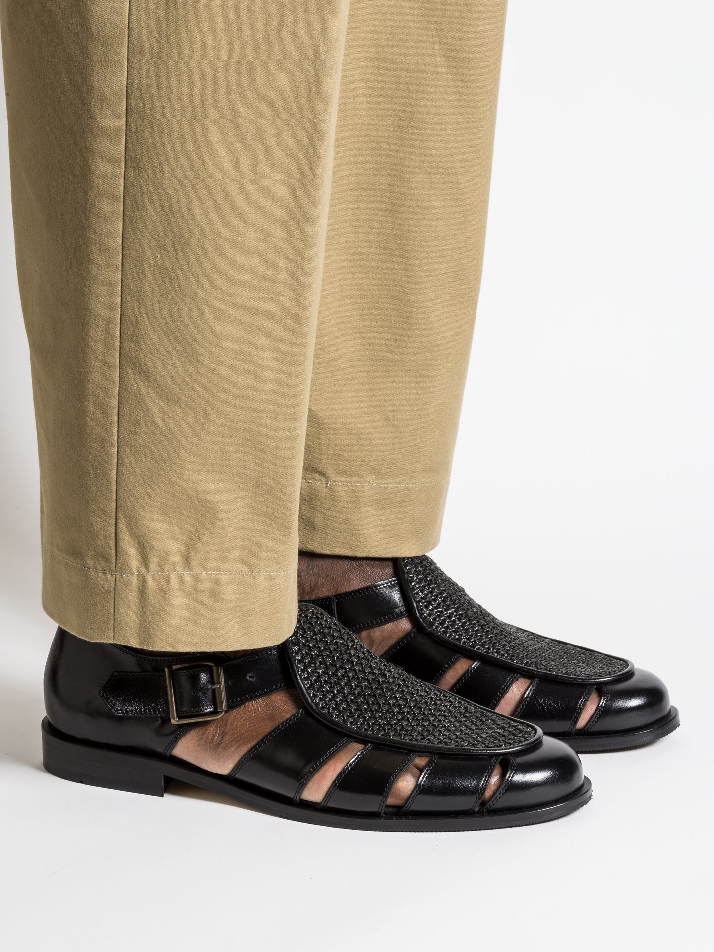 FRANCK BLACK RAFFIA – Jacques Solovière Paris
