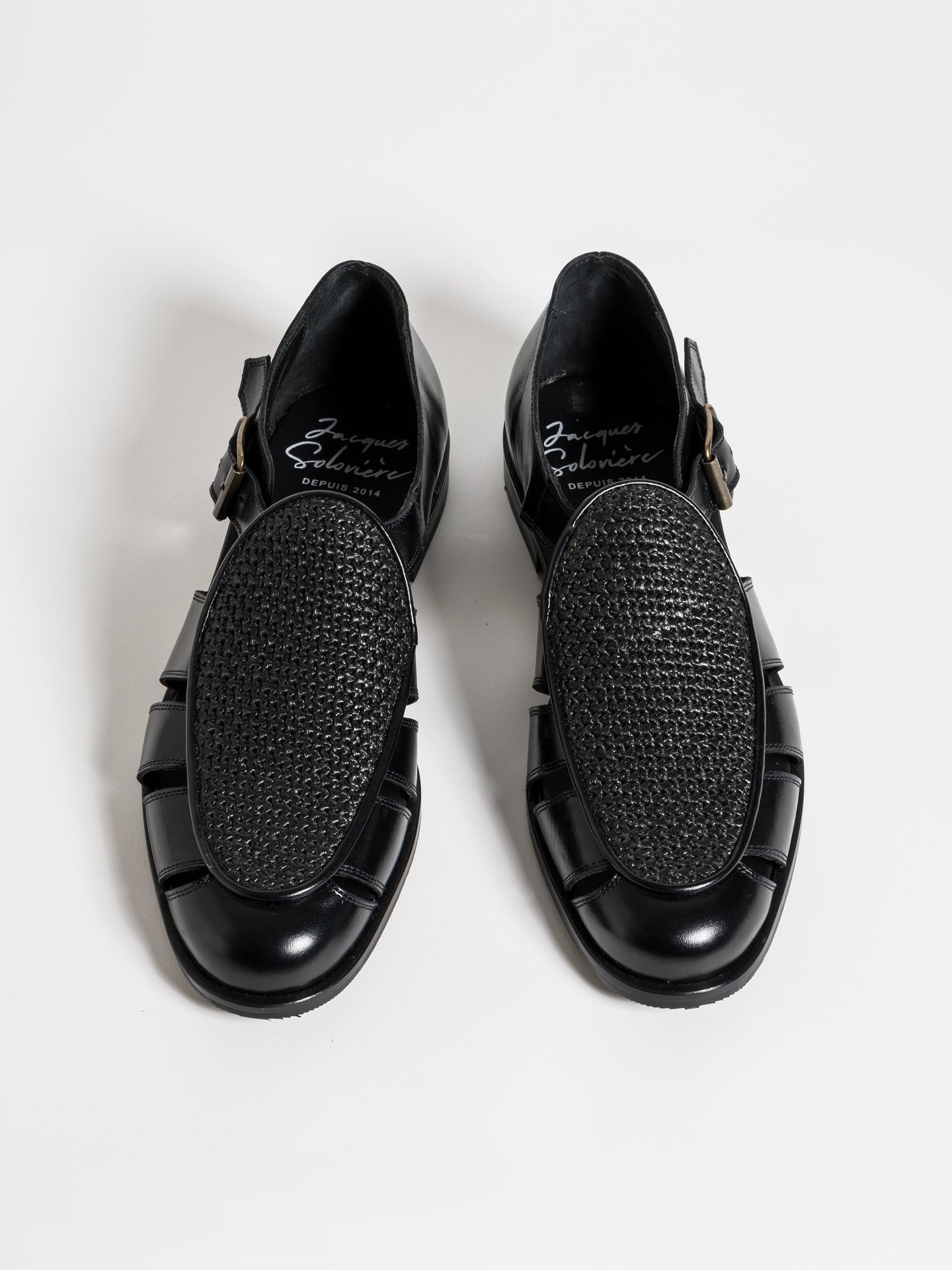 FRANCK BLACK RAFFIA – Jacques Solovière Paris