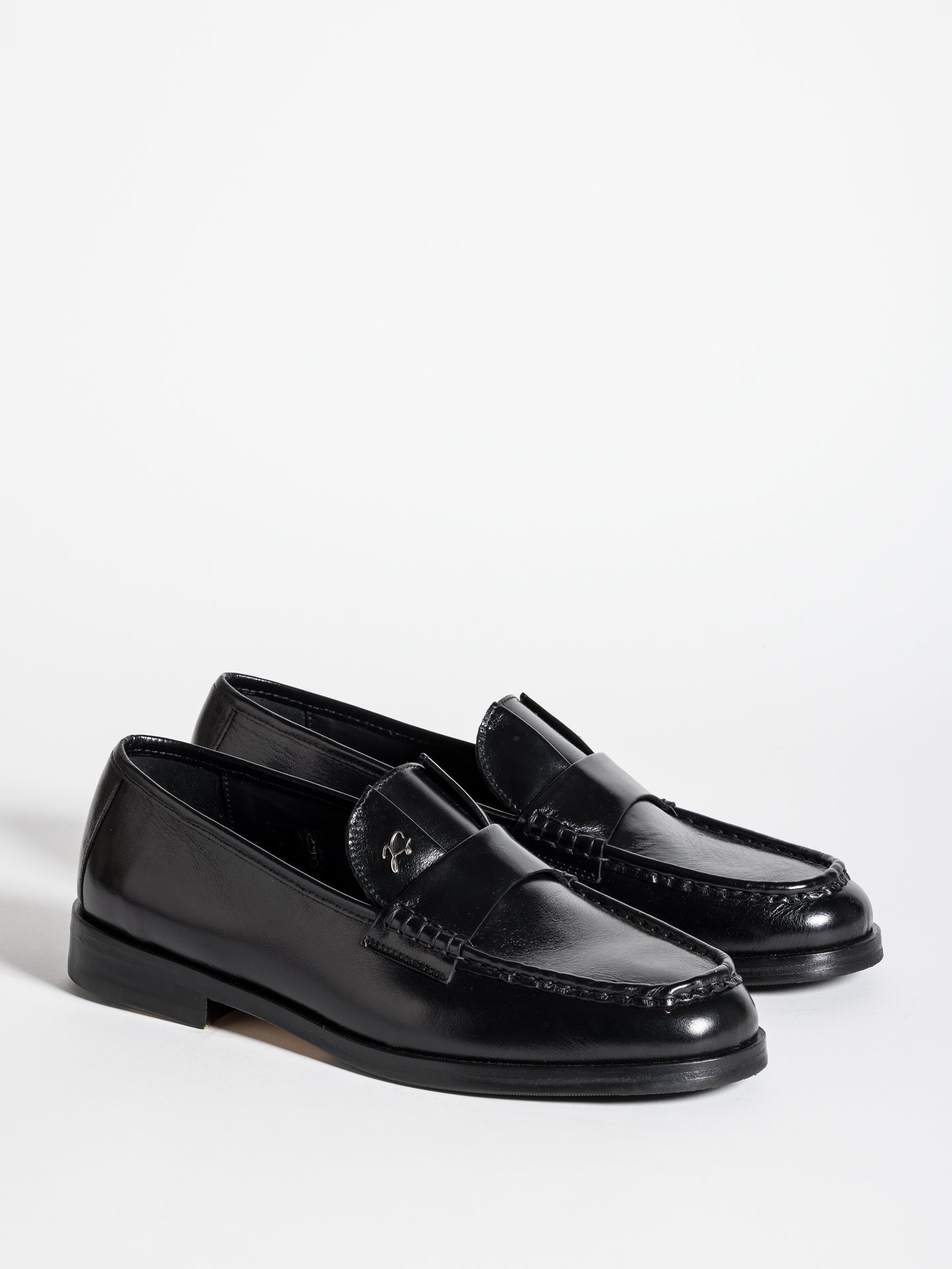black loafer dress shoes Men's Black Dress Loafers