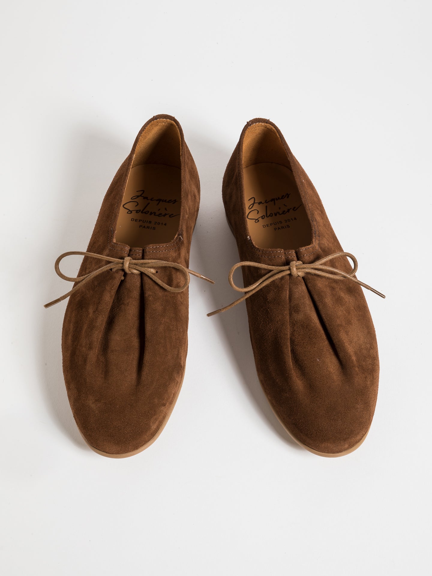 SOLOVIERE MATTHIEU ブラウンスエードシューズ MATT BROWN – Jacques Solovière Paris