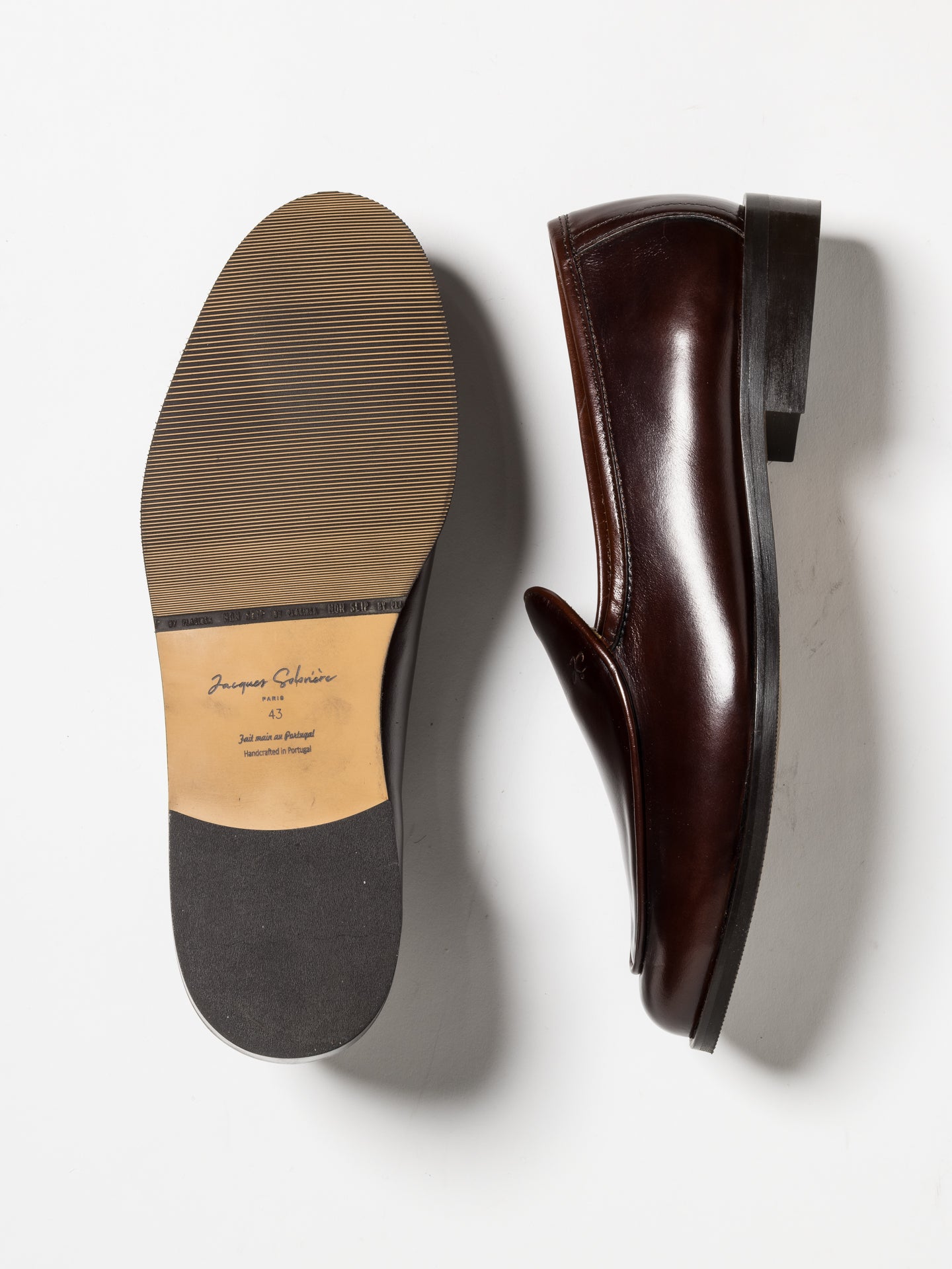 JACQUES NEW DARK BROWN LEATHER – Jacques Solovière Paris