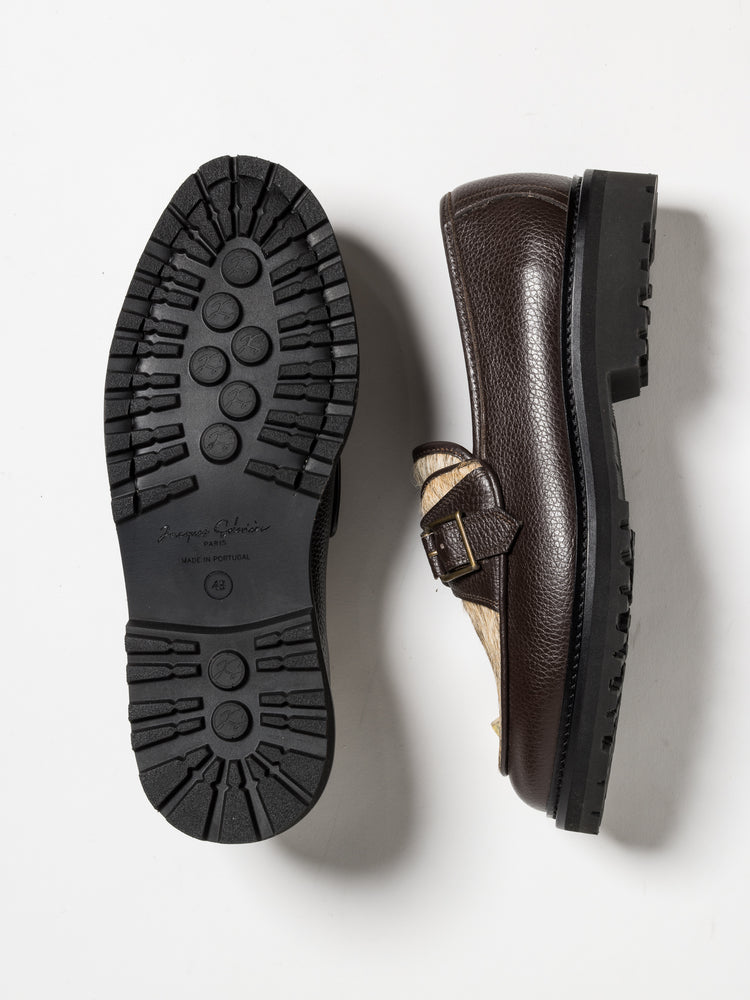 
                  
                    Load image into Gallery viewer, TOMMY LUG HAIRY CALF
                  
                