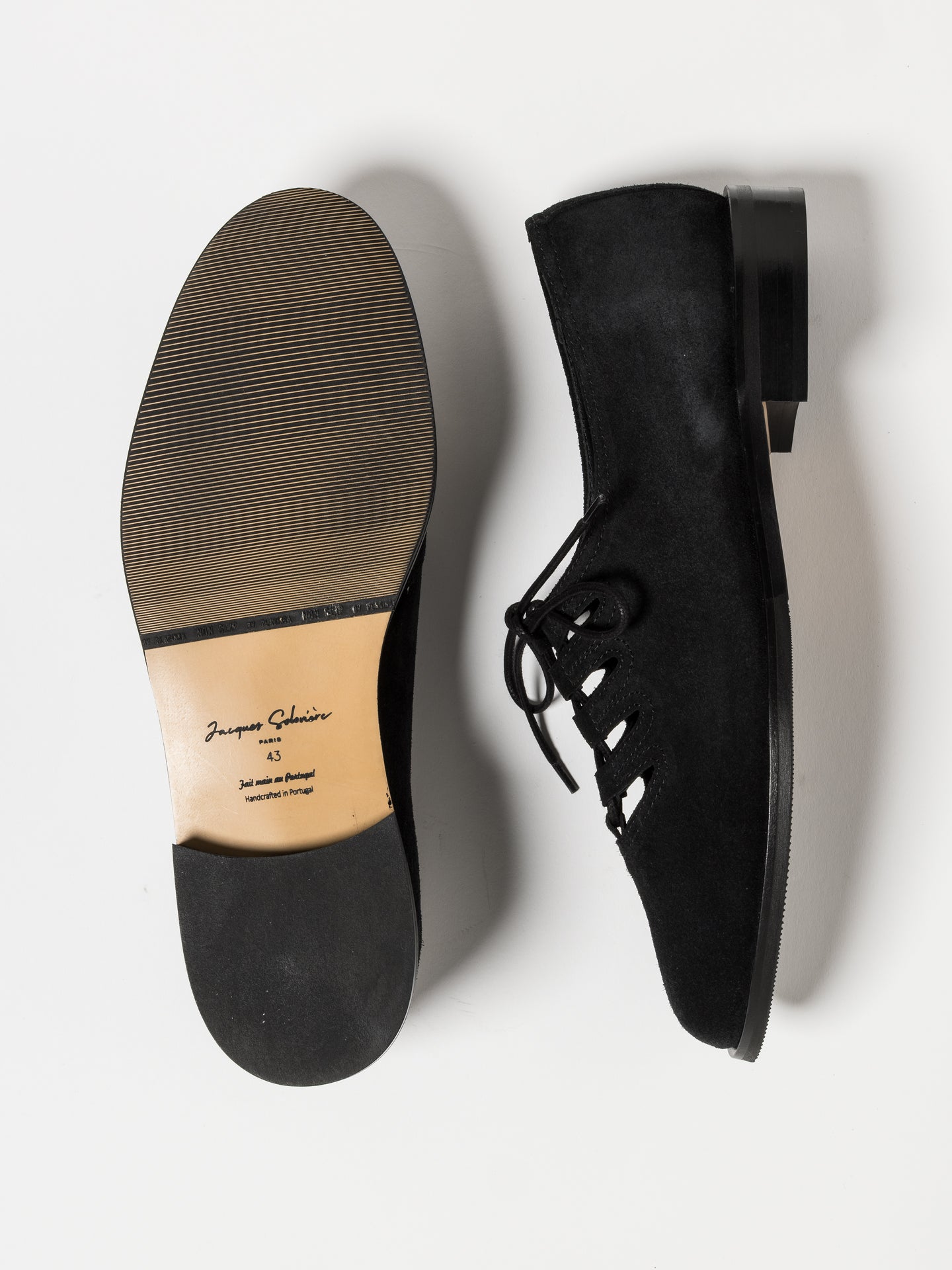 STEVE SUEDE BLACK – Jacques Solovière Paris
