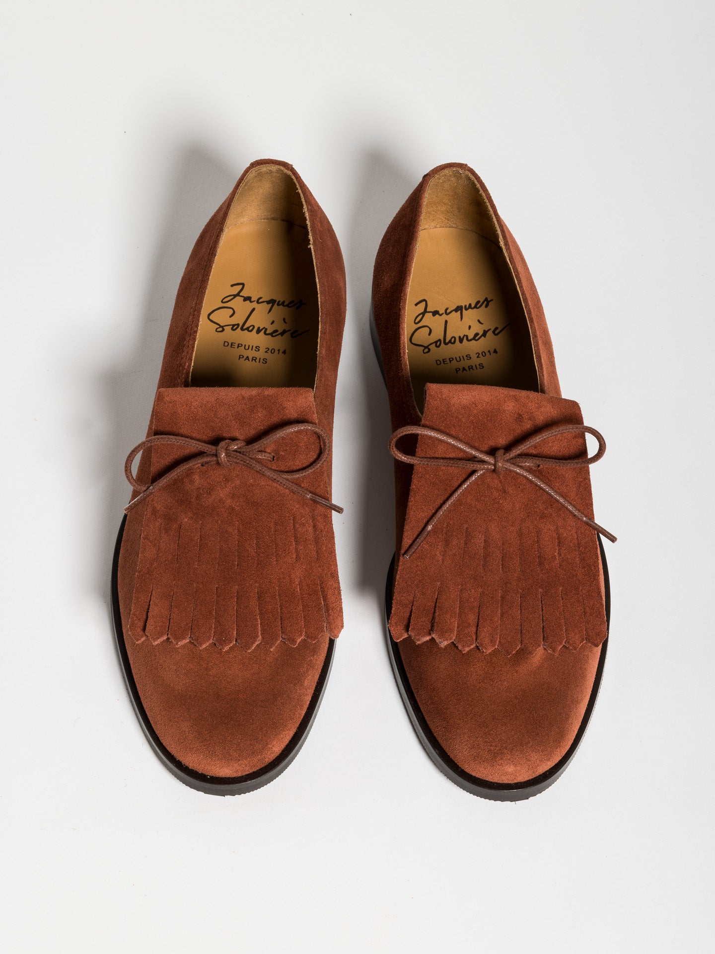 MATT NEW SUEDE RUST – Jacques Solovière Paris