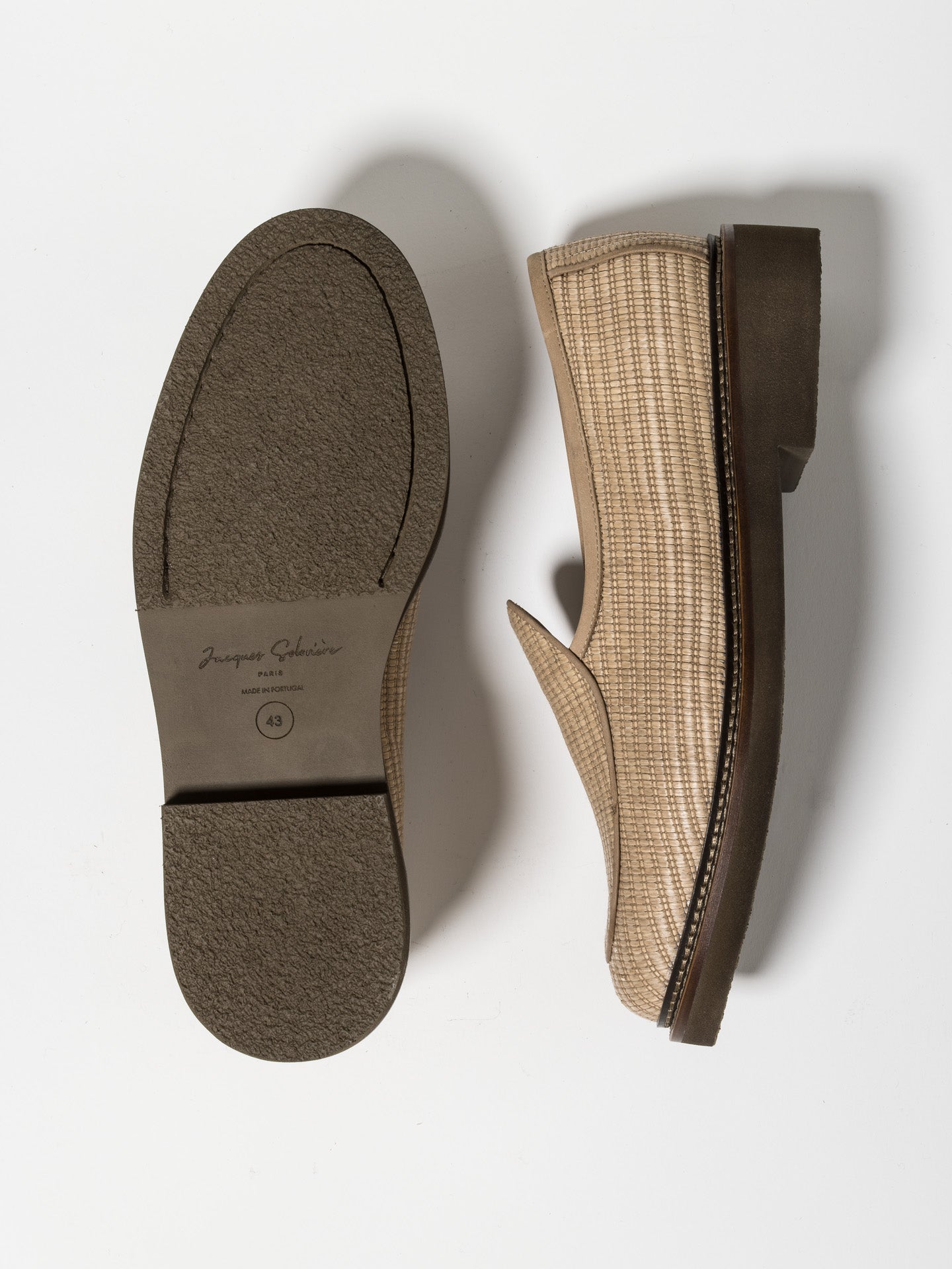 LEX RAFFIA TAUPE – Jacques Solovière Paris