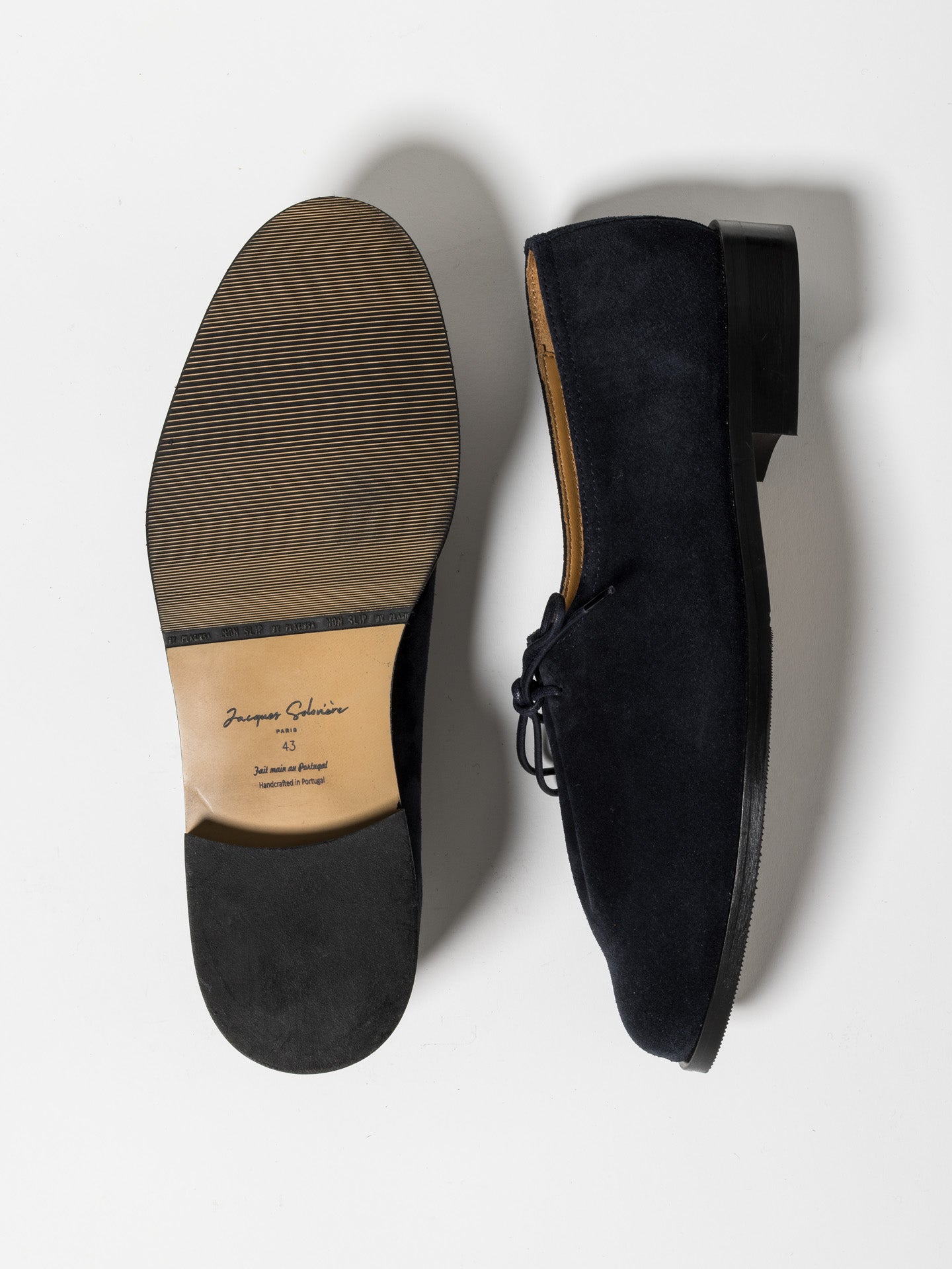 MATT NEW SUEDE BLU – Jacques Solovière Paris