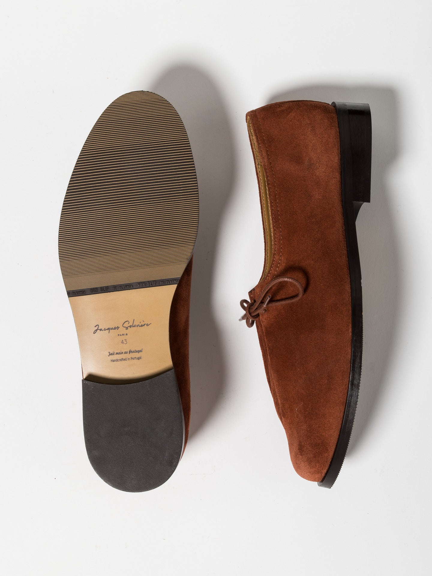 MATT NEW SUEDE RUST – Jacques Solovière Paris