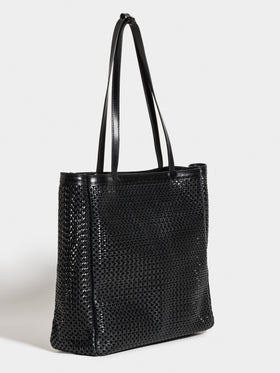 SOLOBAG PERFO LEATHER BLACK
