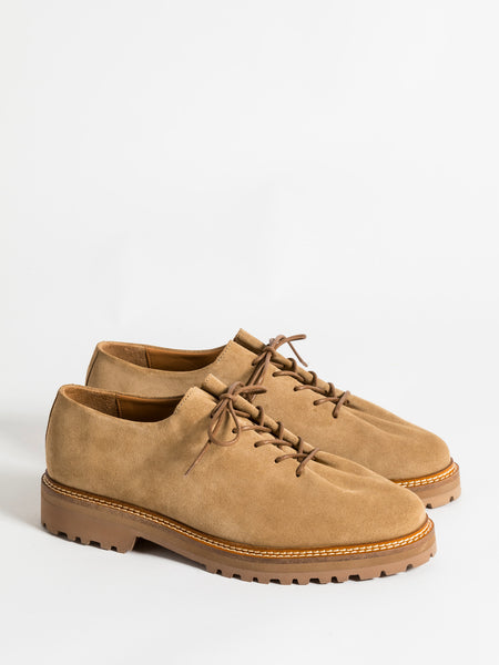 EDOUARD LUG SUEDE CAPPUCCINO – Jacques Solovière Paris