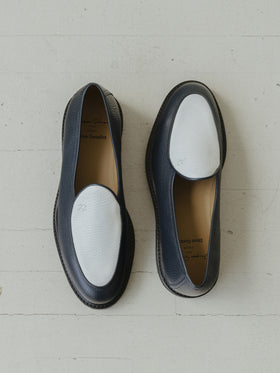 LEX GRAINED NAVY AND WHITE SG