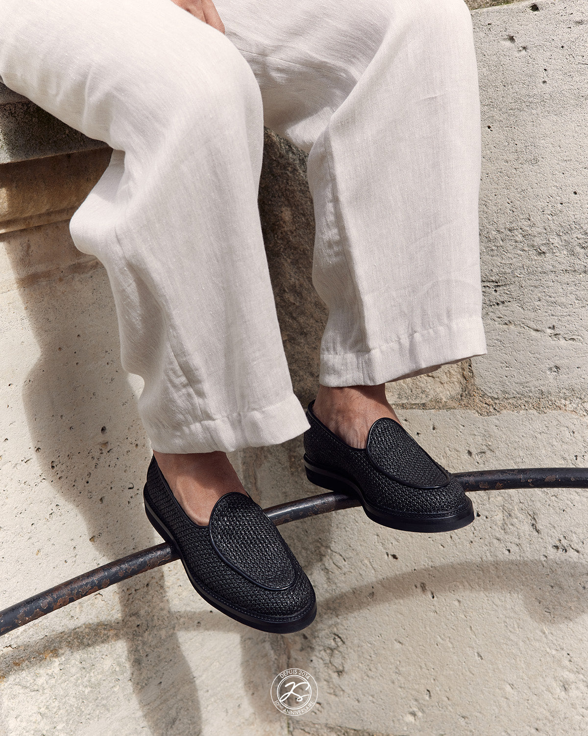 theory luxe /Basse Lamisa ブルゾン 38 LEX BLACK RAFFIA – Jacques Solovière Paris