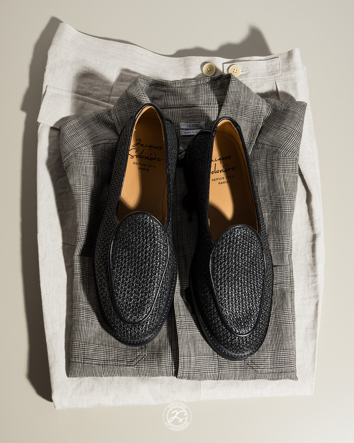 LEX BLACK RAFFIA – Jacques Solovière Paris