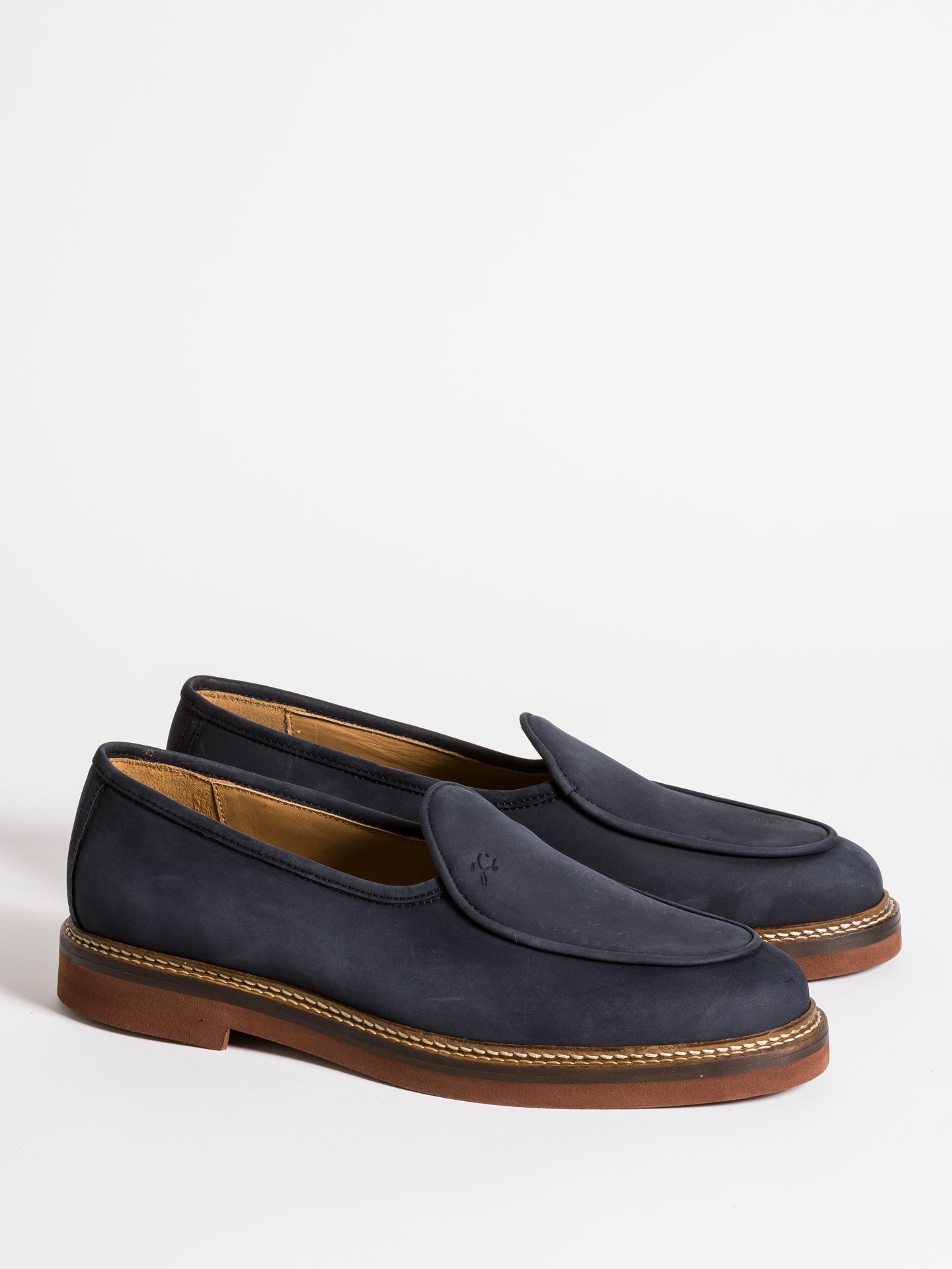 French Theo Gabriel Lisse Marine 42 フランス LEXNAVYNUBUCK_3_4.jpg?v=