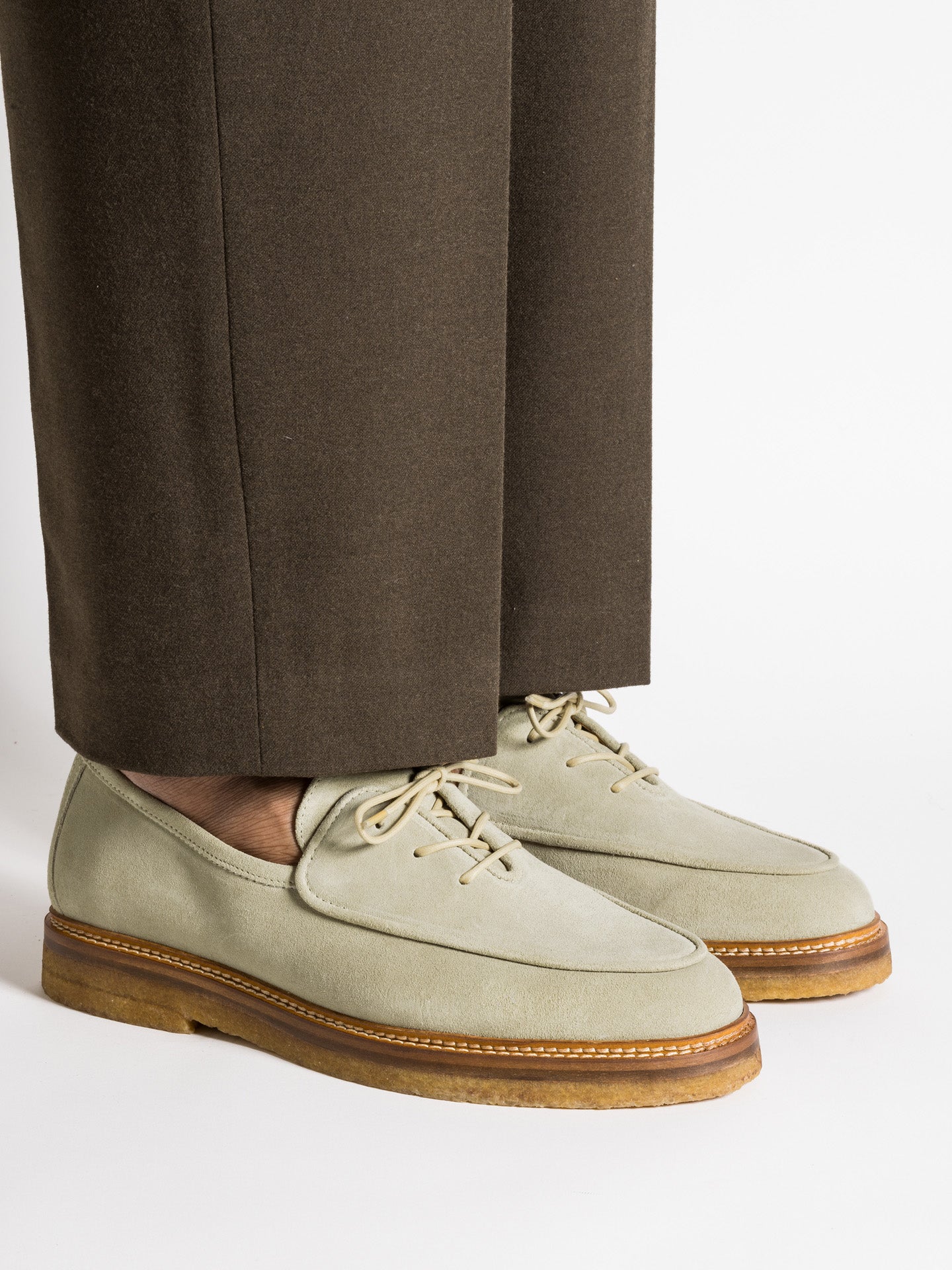 チイサイホウノトビウオ ジャックソロヴィエール スエードレースアップ チイサイホウノトビウオ様専用 ジャックソロヴィエール スエードレース