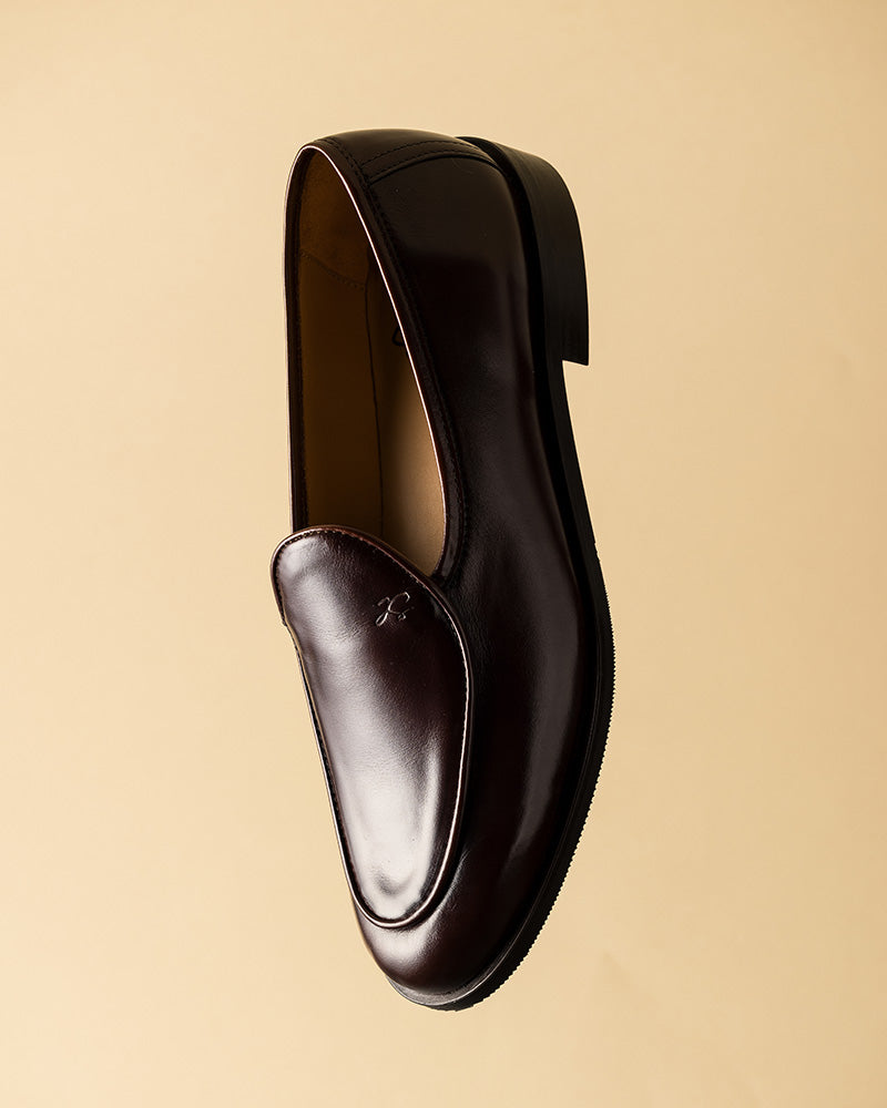 JACQUES NEW DARK BROWN LEATHER – Jacques Solovière Paris