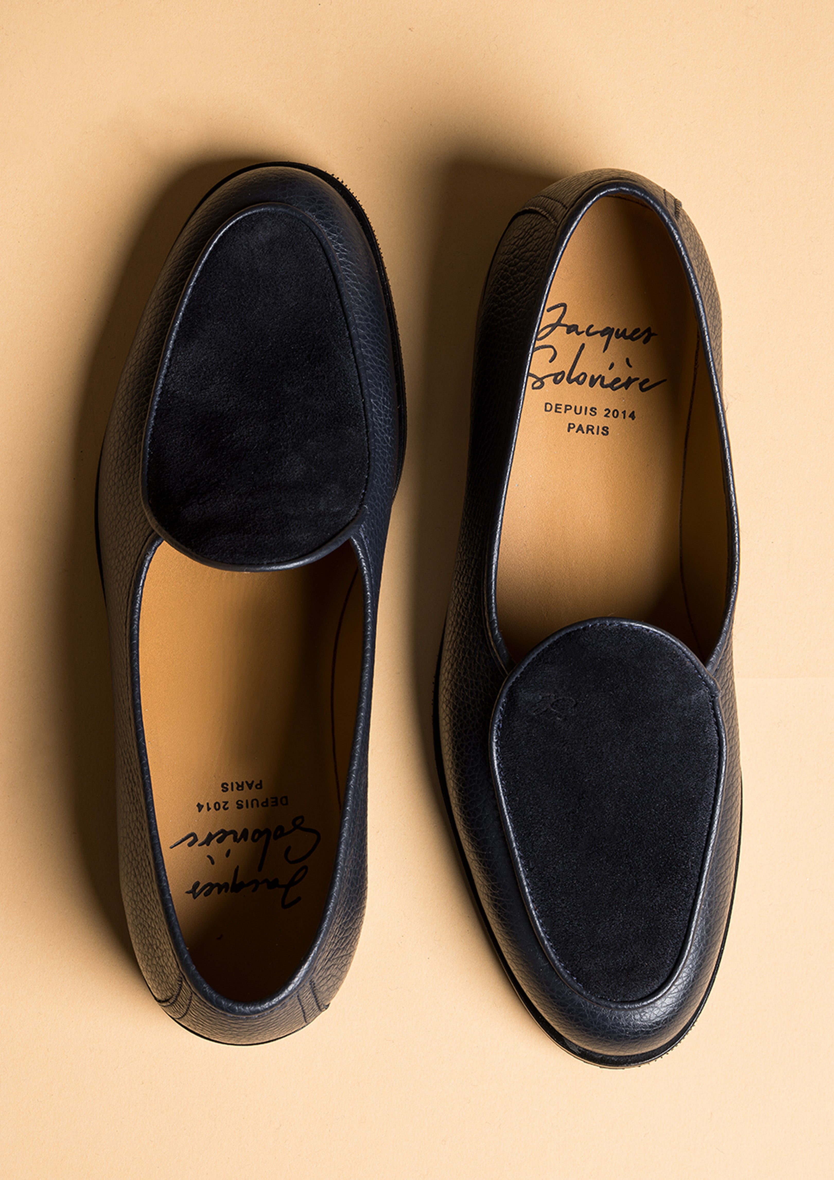 JACQUES NEW BI-MATERIAL NAVY – Jacques Solovière Paris