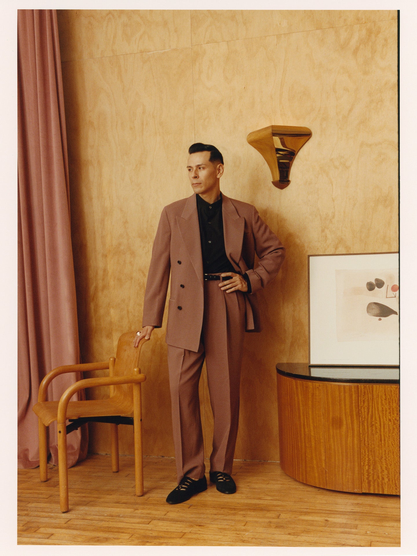 STEVE SUEDE BLACK – Jacques Solovière Paris